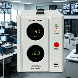 SDR 1000VA Single phase Automatic Regulator Input 90 150V Stabilizer Digital Display Is Suitable for Home TV Etc
