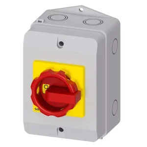 SENTRON 3LD2064-0TB53 3 Pole 16A IP65 Fuse Emergency Shutdown Disconnect Switch 380V/400V 7.5kW Waterproof Isolator