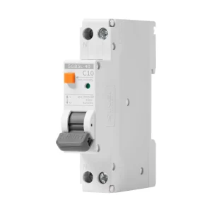 SGB5L 60 AC B A Type Residual Current Circuit Breaker Overcurrent Protection RCBO Plastic 3ka Breaking Capacity Household Use