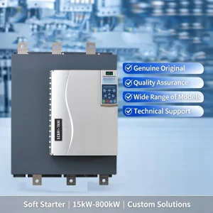 SHCKELE Intelligent Soft Starter 132-400KW 380V Multilingual LCD Remote Jog Control Full Motor Protection Built-in Bypass IP65