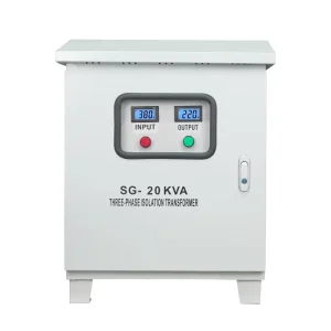 SHGF Voltage transformers 20kva Low Voltage 3 Phase 440v to 380v Step up Step Down Dry Type Transformer
