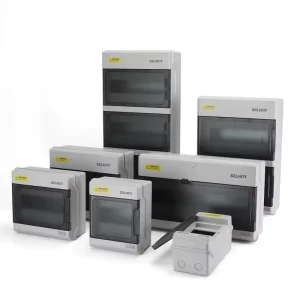 SHPN Series 4 6 9 12 18 24 36 Ways Outdoor Electrical Distribution Boxes Waterproof Surface Mounted DB Box