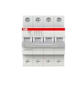 SJ204-C16 Original 4 Pole 16A 400V 6kA C Curve MCB Miniature Circuit Breaker 3 Phase 4 Wire Distribution Switch