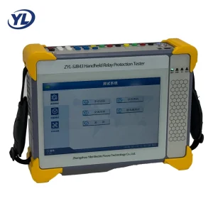SJB46 Handheld 6 Phase Relay Protection Tester 6U6I with 10 Inch OLED Touch Screen for Substation