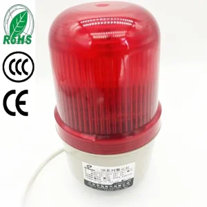 SK-100F Diameter 100mm 24V Red Green Yellow Blue White Industrial Strobe Beacon Flashing LED Warning Lamp Signal Light