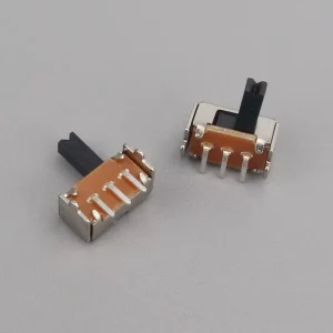 SK12D07VG5 Toggle Switch 5mm High Miniature Slide Switch SPDT 50V 0.3A Silver PA66
