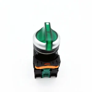 SKB0 PCX11D 22mm Selector Button Knob Illuminated 6~380V Short Body Long Handle Rotary Switch Selector Button Knob