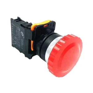 SKB0-PM10T SKB0-PM01T Diameter 22mm Short Body Switch Maintained Self-lock Latch Red Green Yellow Mushroom Push Button