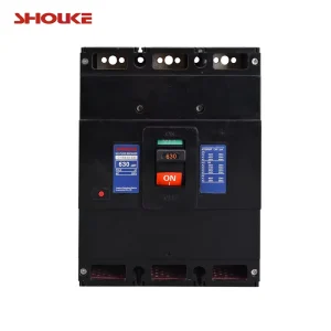 SKS NF800-CS 3P MCCB Molded Case Circuit Breaker 50kA Breaking Capacity 380/440V Thermal Magnetic Trip Unit Plastic Copper
