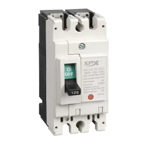 SM30 125 2300 2-Phase 2P MCCB Circuit Breaker 400V 10kA Thermal-Magnetic Trip Unit For AC Molded Case 50/60Hz