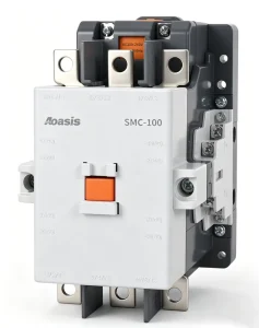 SMC-100 3 Phase AC/DC Contactor Large Capacity Silver Contact GB14048.4 Certified CCC CE