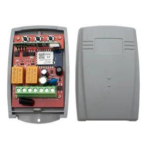 SMG 8112 Universal Tuya Wifi Smart Switch Garage Door Remote Control Receiver 433MHz Rolling Code Relay 85-250V 2CH Controller