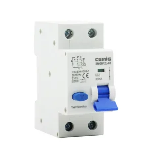 SMGB12L 63 2P 1P+N RCCB Residual Current Circuit Breaker RCD Electromagnet Electronic Type 16A-63A 30mA 100mA 300mA 500mA