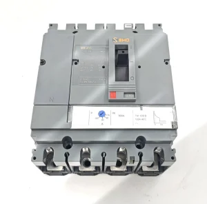 SMO CVS 4P 100B 100A Factory Direct Sales Automatic Reset Circuit Breaker Molded Case MCCB 25KA Overload Protector AC690V