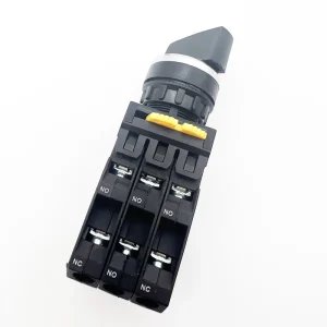 SNB5PA-33X/SNB5PA-42XS Two-position Three-position Rotary Switch 22mm Six Contacts IP65 Waterproof Selector Knob