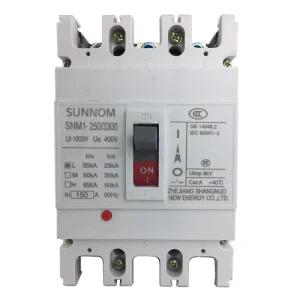 SNM1-250 PV 150A 3P AC MCCB for Photovoltaic Solar Power System