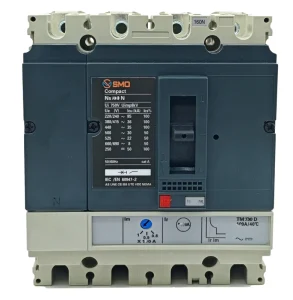 SNS 100 Old Model Customizable 100A 4P Automatic Reset Thermal Magnetic Trip Unit 36kA Breaking Capacity Moulded