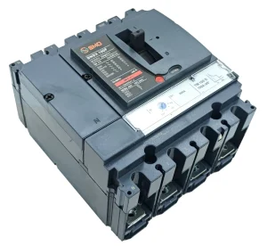 SNSX 100F 16A-100A 4P Copper Moulded Case Circuit Breaker Switch Automatic Reset 36KA Breaking Capacity