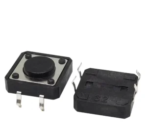 SNT Standard Touch Switch 12*12*4.5 Micro Button Key Switch 4 Pin Straight Insert