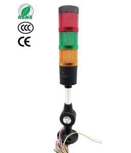 SNW5 50FJ 3 Three-layer 3-color Warning Light With Leads Flash Light and Discontinuous Buzzer Foldable Signal Alarm Indicator