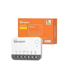 SONOFF ZBMINIR2 Extreme Zigbee Smart Switch Detach Relay External Switch Remote Control Via EWeLink Compatible With Zigbee Hub