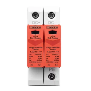 SPD DC 1000V 800V 600V 500V 10kA~20kA 20kA~40kA House Surge Protector Protective Low Voltage Arrester Device PV OBO