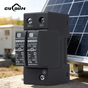 SPD DC150V 240V 200V 460v 800v 2P Industrial Solar Systems Lightning Protection Low-voltage Surge Protector Arrester Device
