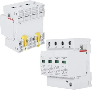 SPD Surge Protector 3 Pole AC SPD 420V 20kA Outdoor Surge Protection Devices