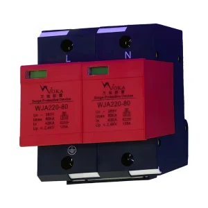 SPD Surge Protector for Electrical System Protects Industrial Power Distribution Systems From Voltage Spikes