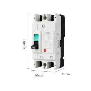 SPX 400V SM50-125/2300 Molded Case Circuit Breaker MCCB High Breaking Capacity 3P