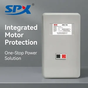 SPX Brand Magnetic Motor Starter 380V 50Hz 3 Phase 2.2 11kW IP20 Built in Thermal Overload Contactor Thailand