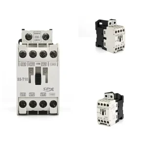 SPX S-T10 220V/380V 4P 9A/11A Electromagnetic AC Contactor Magnetic Contactor for Power System 690V Rated Coil 110V Contactor