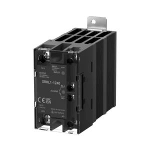 SRHL1-1240 40A DC Input AC Load SSR Module Built-in Heat Sink Overheat Alarm Solid State Relay
