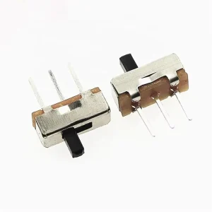 SS-12D00 1P2T Toggle Switch Interruptor On-Off Mini 1 Way 2 Band Slide Switch