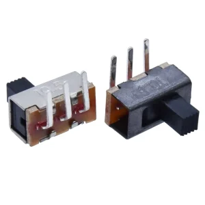 SS12F21 DPDT Toggle Switch 2 Ways 8 Pin 0.5A 50V 10000 Cycles Right Angle Mini for Light Power Supply