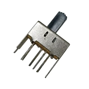 SS23E03G12 Automotive Straight Shaft Slide-Action Limit Switch 3-Position Toggle Switch Dustproof IP50 2 Fixed Feet
