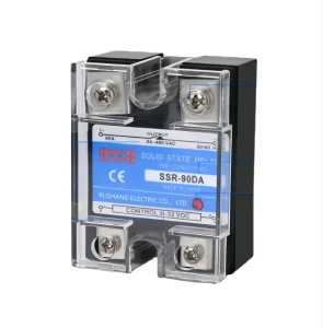 SSR-10DA 25A 40DA Solid State Relay 24V DC Control 220V AC Industrial Automation Relay