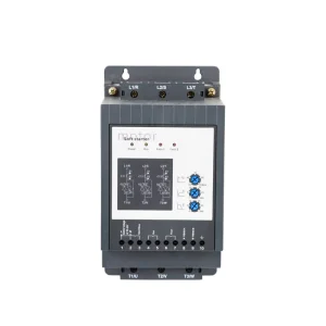 SSR Series Motor Starter Adjustable Start Time Non contact Control IEC Standard 18.5kW 60A for Sewage Treatment