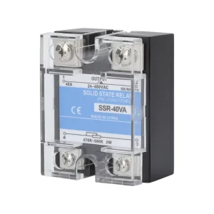 SSR Voltage Regulator 10A 25A 40A 50A 60A 80A 100A VA Type Single Phase Control Solid State Voltage Relay