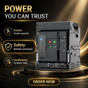 SUSOL ACB UL1066 CULus Listed C22.2 No.31-10 Industrial Distribution Protection Drawout Fixed Type Switchgear 100KA Breaker