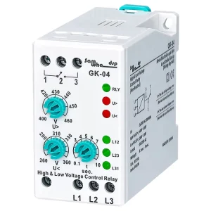 Samwha-dsp GK-04F Miniature Sealed 3x380V AC Generator Voltage Motor Current Protection Relay