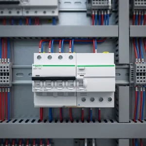 Sch-neider Leakage Circuit Breaker iC65N 63A 50A 40A 32A 25A 20A 16A 10A 30mA Number of Contacts 2P 3P 4P C-type Trip Device