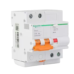 Schneider MCB EA9R Residual Current Circuit Breaker for Home Use Miniature 2P 3P 4P 6A 10A 16A 20A 25A 32A 40A 50A 63A