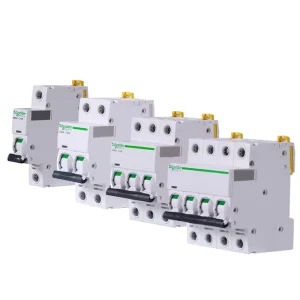 Schneider Miniature Circuit Breakers Acti9 IC65N Series 3P 1A 2A 3A 4A 6A 10A 16A 20A 25A 32A 40A 50A 63A Plastic
