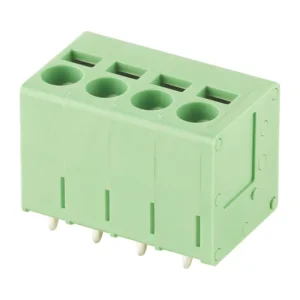 Screwless Spring Terminal Block New Energy Automotive Vertical Spring Terminal Block 5.0mm