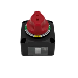 Selector 4 Position Battery Disconnect Isolator Switch 200A Main Battery Switch Remove Knob for Marine RV ATV UTV