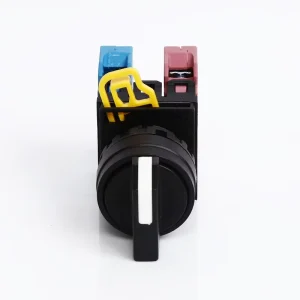 Selector Switch 22mm Similar YW1S 33E20 3 Paragraph 2 Normally Open Self resetting Switch