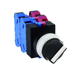 Selector Switch YW1S 2E10 3E20 Knob with Two-position Self-reset, Two-position Self-locking
