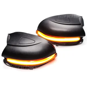 Sequential Turn Signal Indicator Lights for VW Golf VI 6 MK6 GTI R20 Touran Rear View Blinker LED Dynamic Indicator