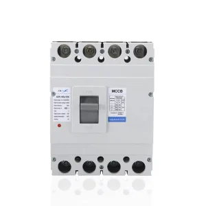 Series 4 Poles Moulded Case Circuit Breaker MCCB for Power Distribution
